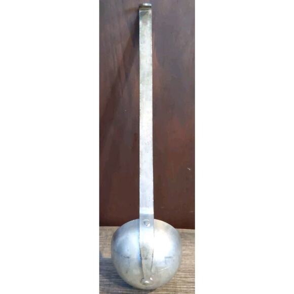 Large Stainless Steel Soup Ladle Commercial Heavy Chef 4" scoop 16" France Made - Picture 6 of 7
